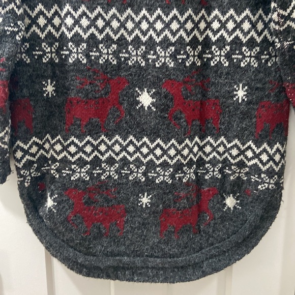 Shineflow Women's Reindeer Snowflake Midi Christmas Pullover Sweater Small EUC - Picture 12 of 13